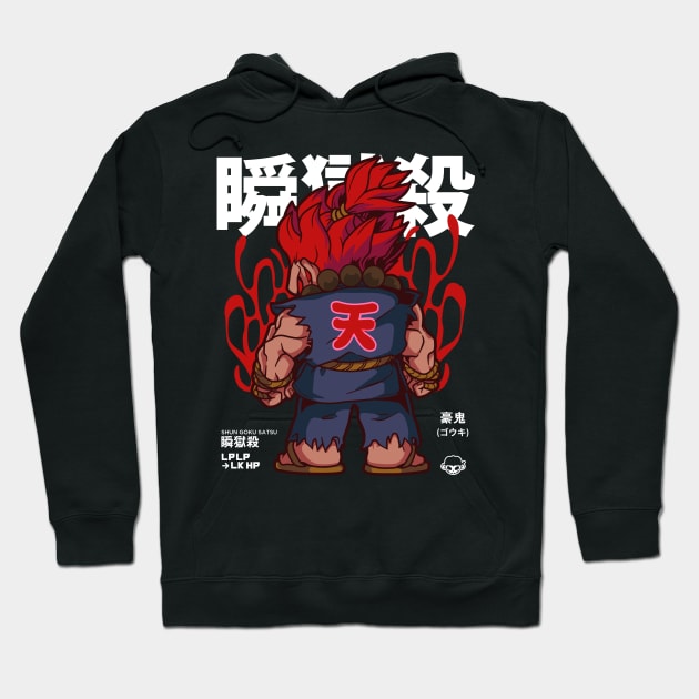 Chibi Raging Demon Hoodie by mankeeboi